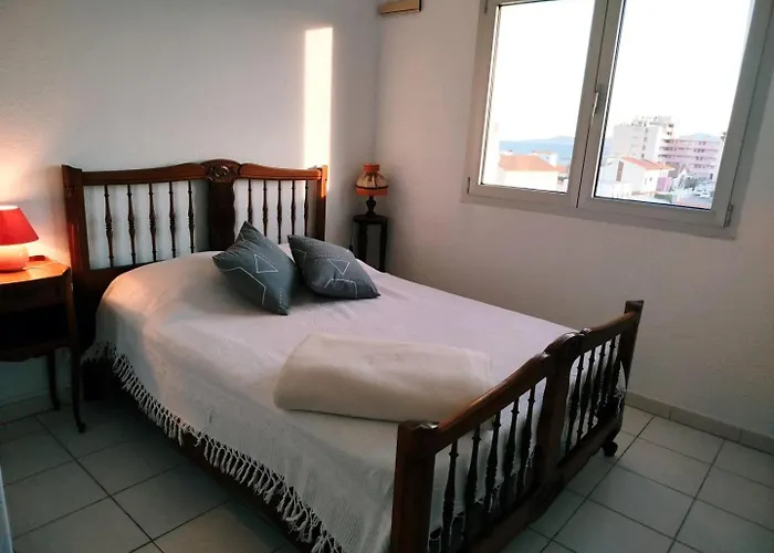 A Pied Pour Cet Climatise - 4 Couchages -4plage9 شقة