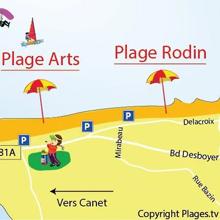 A Pied Pour Cet Climatise - 4 Couchages -4plage9 * Saint-Cyprien (Pyrenees-Orientales)